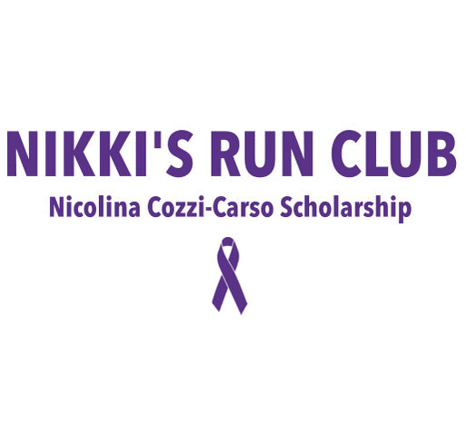 Nikki Cozzi-Carso Scholarship Fund shirt design - zoomed