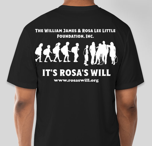 Rosa's Will 2019 Annual BackPacks To School Fundraiser Fundraiser - unisex shirt design - back