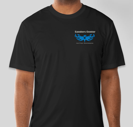 Ewart W. Sanders Center for First Responders Fundraiser - unisex shirt design - front