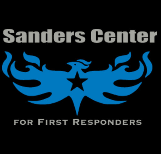 Ewart W. Sanders Center for First Responders shirt design - zoomed