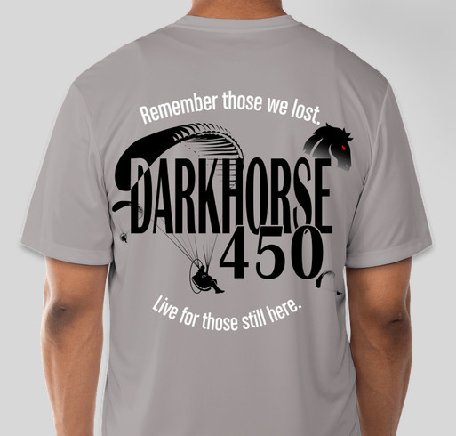 Darkhorse 450 Fundraiser - unisex shirt design - back