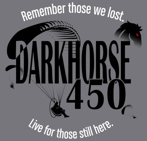 Darkhorse 450 shirt design - zoomed