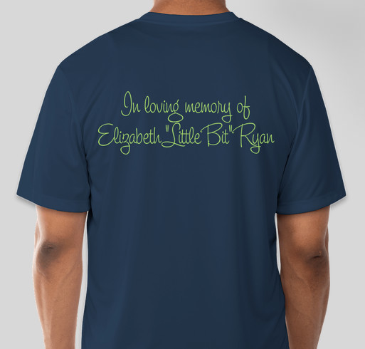 Clothes for a Cure in Memory of Elizabeth Ryan Fundraiser - unisex shirt design - back