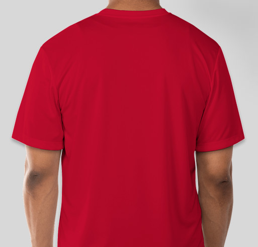 Tech Fabric Spirit Shirt Fundraiser - unisex shirt design - back