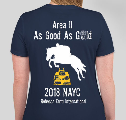 Area II Young Rider Team Fundraiser Fundraiser - unisex shirt design - back