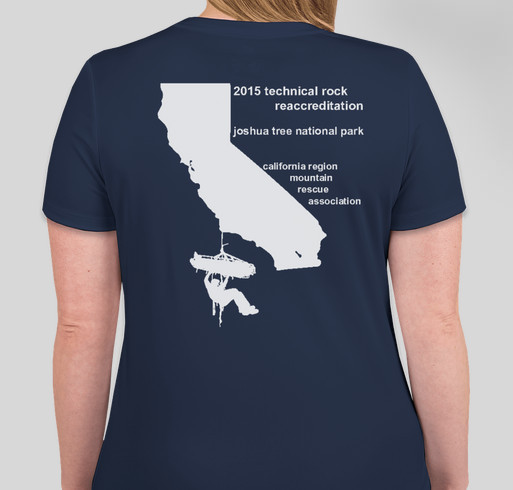 2015 CA Region MRA Reaccreditation T-shirt Fundraiser - unisex shirt design - back