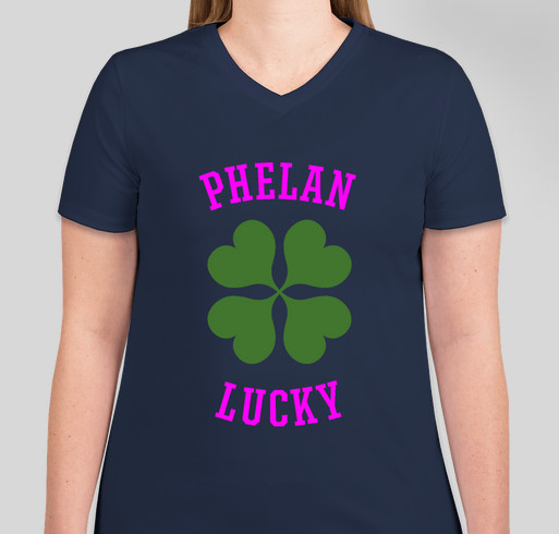 PHELAN LUCKY 2016 Fundraiser - unisex shirt design - front