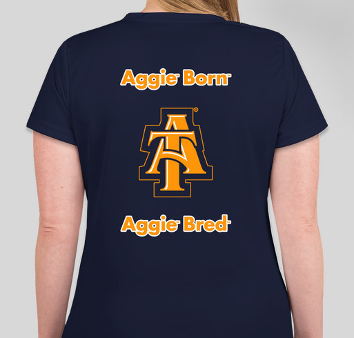 AGGIE FIT SISTAS GEAR Fundraiser - unisex shirt design - back