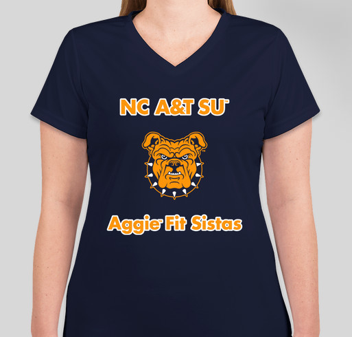 AGGIE FIT SISTAS GEAR Fundraiser - unisex shirt design - front