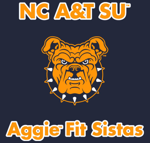 AGGIE FIT SISTAS GEAR shirt design - zoomed