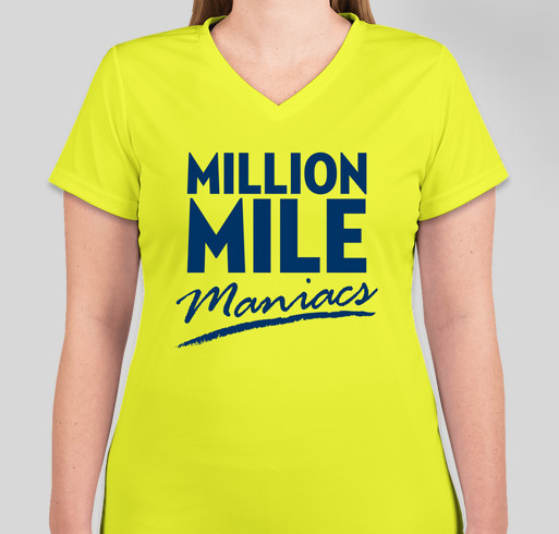 Million Mile Maniacs! Fundraiser - unisex shirt design - small