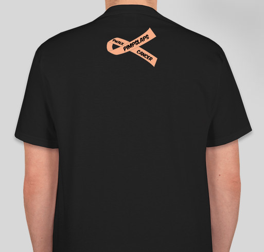 P-walk Pimpslaps Cancer Fundraiser - unisex shirt design - back