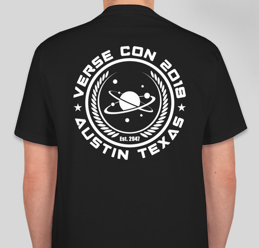 VerseCon 2019 Fundraiser - unisex shirt design - back