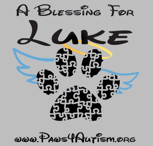 A Blessing for Luke! shirt design - zoomed