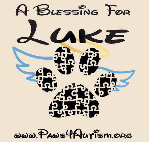 A Blessing for Luke! shirt design - zoomed