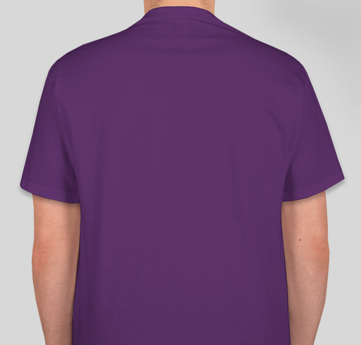 APRIL 14th PURPLE UP DAY at the High School Fundraiser - unisex shirt design - back