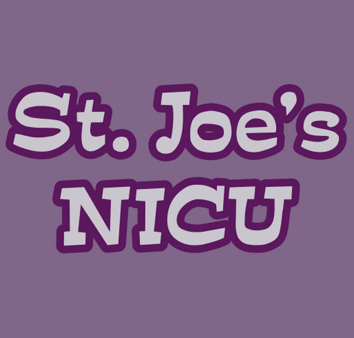 St Joe's NICU March for Babies Walk 2015 shirt design - zoomed