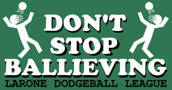don't stop ballieving
