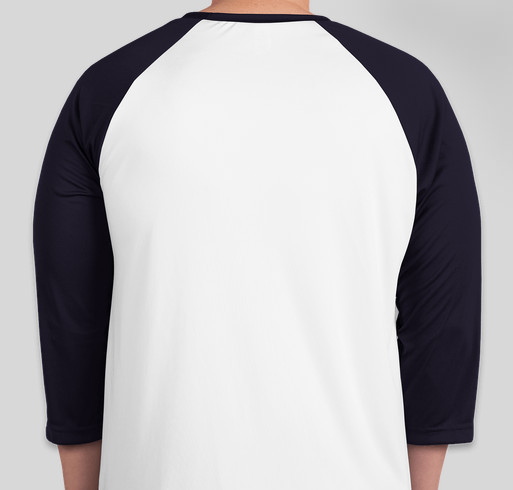 Baseball Tee's for Cliff! Fundraiser - unisex shirt design - back