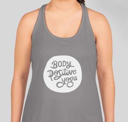 Let the world know you're body positive (grab a shirt) Fundraiser - unisex shirt design - front
