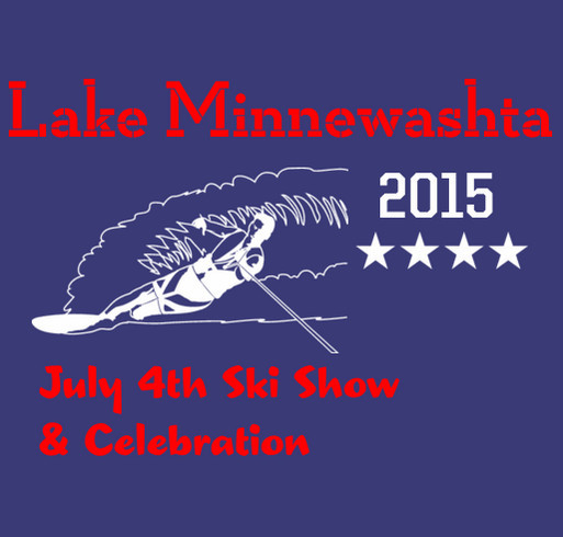 Lake Minnewashta shirt design - zoomed