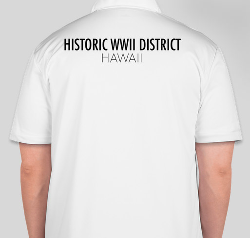 Historic WWII District: Battle of Midway 76th Commemoration Fundraiser - unisex shirt design - back