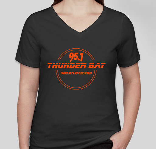 95.1 Thunder Bay Fundraiser - unisex shirt design - front