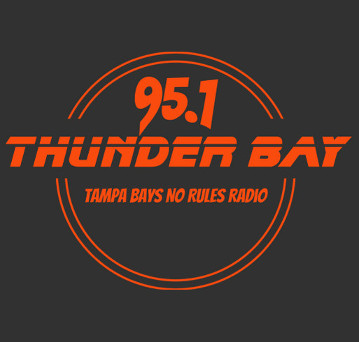95.1 Thunder Bay shirt design - zoomed