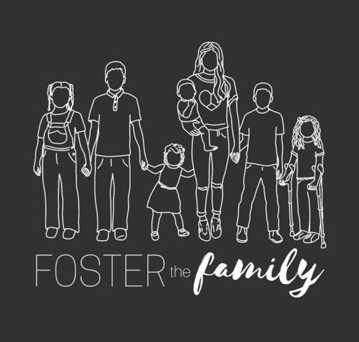 Foster the Family DC Adult T-Shirt Sale shirt design - zoomed