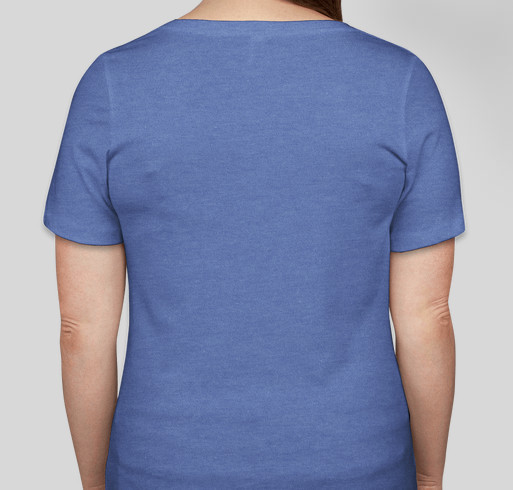 WOMEN'S Apparel Fundraiser - unisex shirt design - back