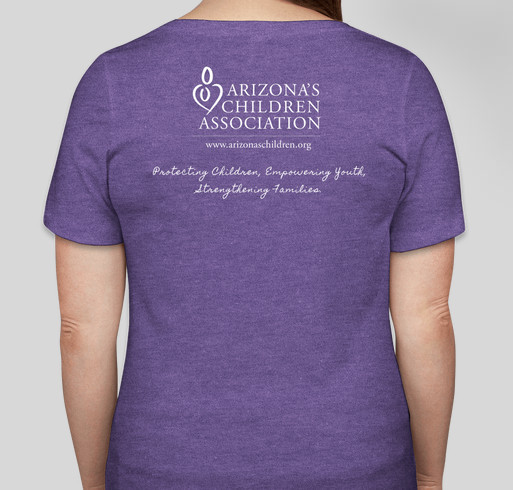 Happy Birthday, AzCA! Fundraiser - unisex shirt design - back