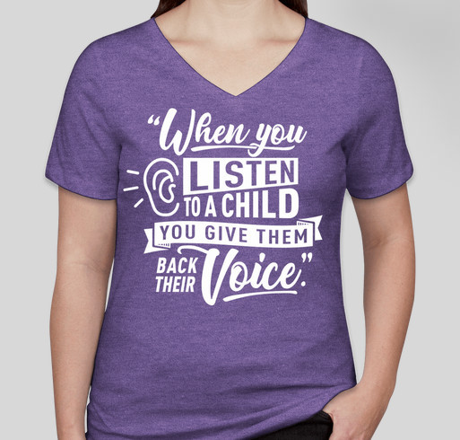 Kids Deserve It! - Ladies Tees Fundraiser - unisex shirt design - front
