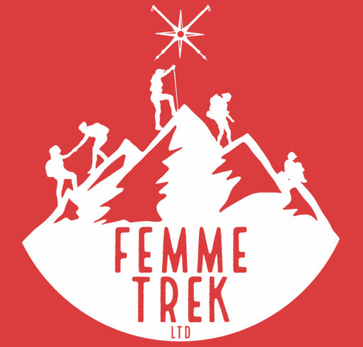 Femme Trek shirt design - zoomed
