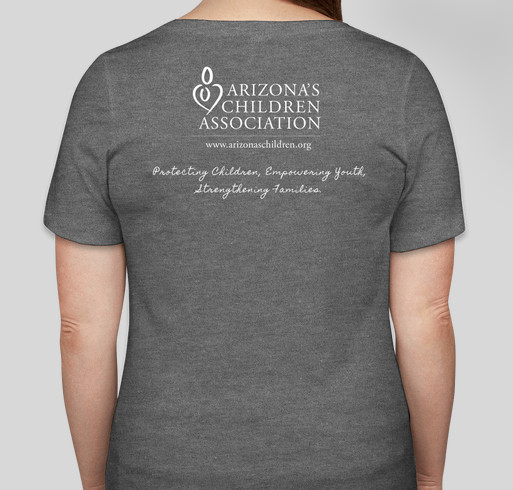 Happy Birthday, AzCA! Fundraiser - unisex shirt design - back
