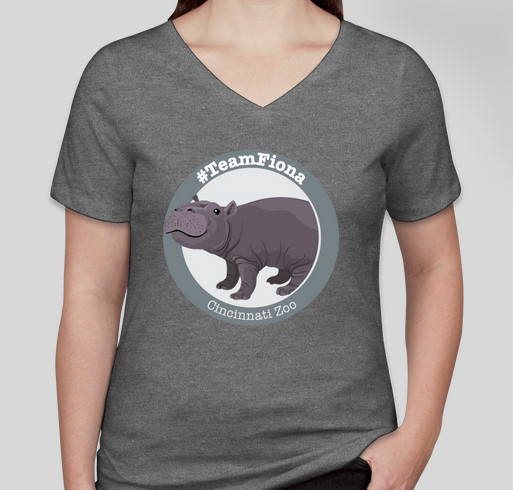 Cincinnati Zoo & Botanical Garden - #TeamFiona Shirts Fundraiser - unisex shirt design - small