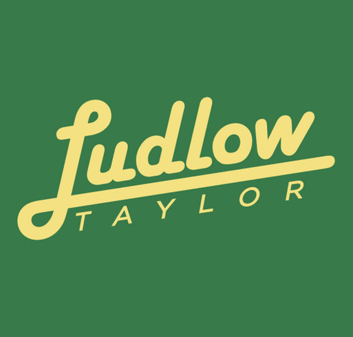 Retro Script Ludlow-Taylor Spirit Wear shirt design - zoomed