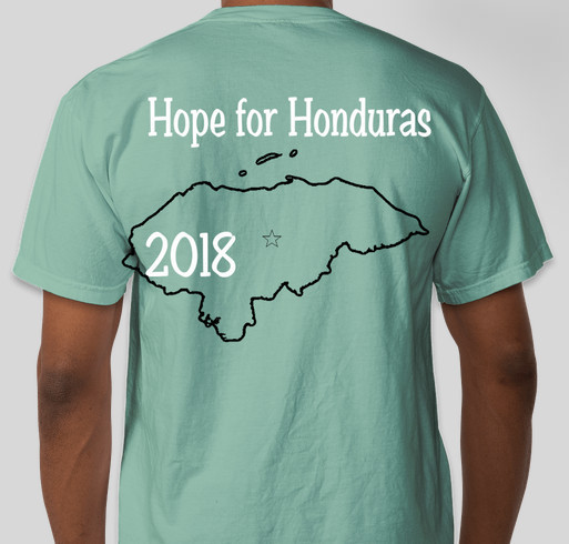 Hope 4 Honduras Fundraiser - unisex shirt design - back