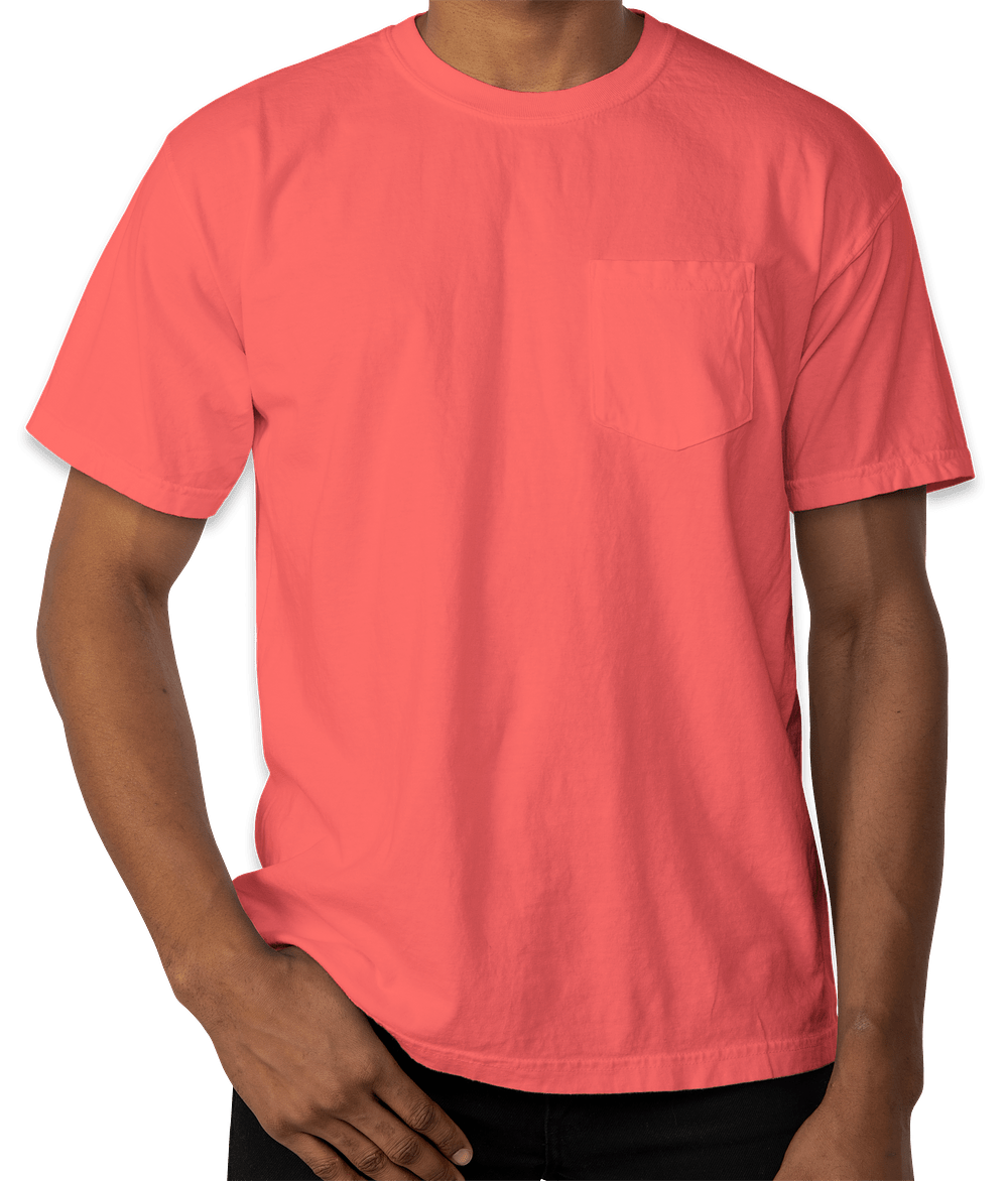 Comfort Color S S World Race Pocket Tee Custom Ink Fundraising
