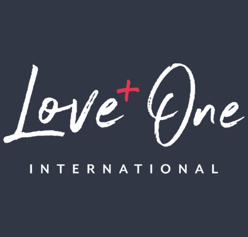 40 OVER 40. ONE INTENTION. ❤️ Benefiting Love One International. shirt design - zoomed