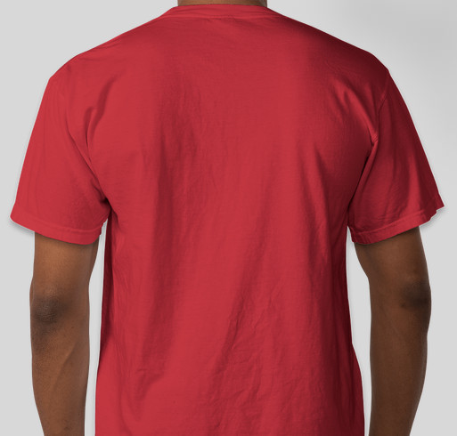 Wear red for JT Fundraiser - unisex shirt design - back