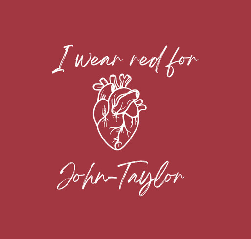 Wear red for JT shirt design - zoomed