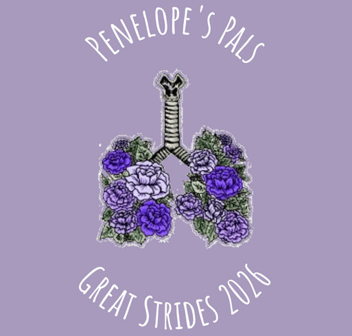 Great Strides Walk Penelope's Pals shirt design - zoomed