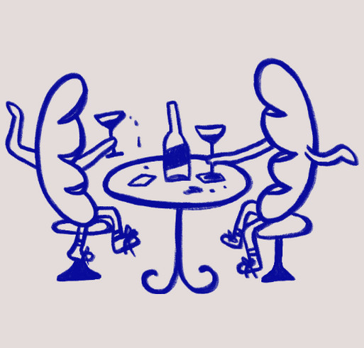 ‘It’s Happy Hour’ Pocket T-Shirt - $80 shirt design - zoomed