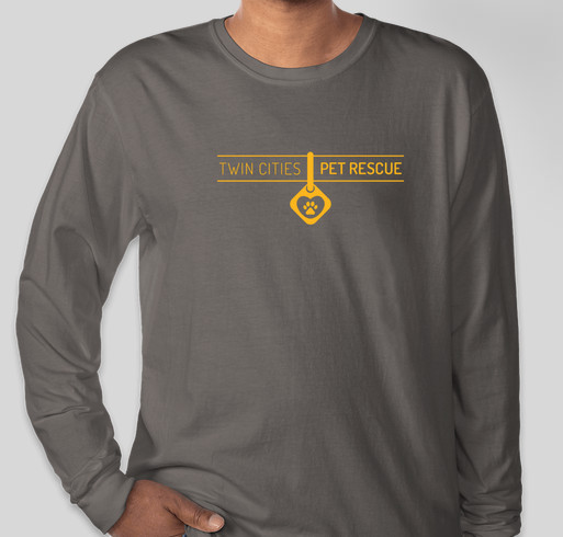 Twin Cities Pet Rescue Apparel Fundraiser - unisex shirt design - front