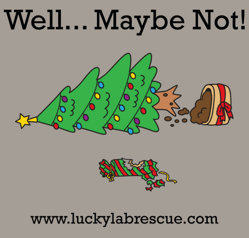 HOLIDAY LUCKY LAB GEAR shirt design - zoomed