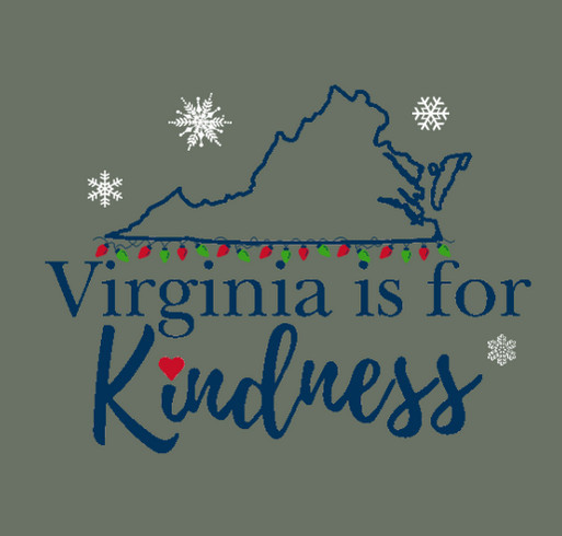 Virginia is for Kindness! shirt design - zoomed