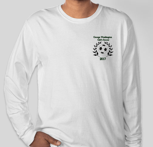 GW Girl's Soccer 2017 T-Shirts Fundraiser - unisex shirt design - front