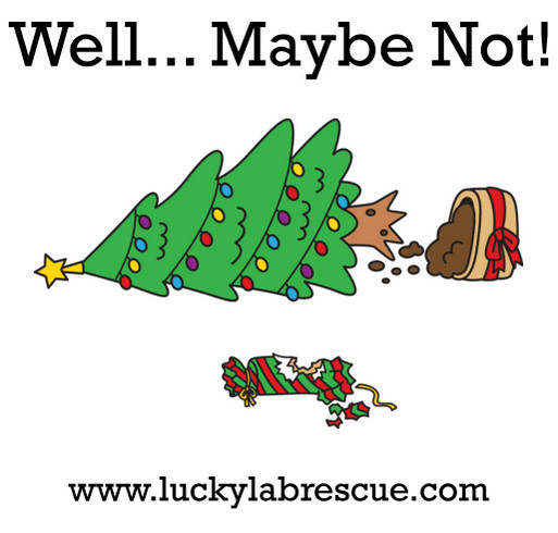 HOLIDAY LUCKY LAB GEAR shirt design - zoomed