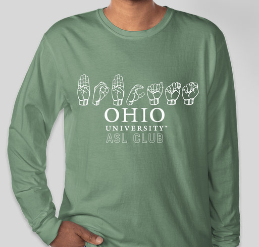 OU American Sign Language Club Fundraiser Fundraiser - unisex shirt design - front
