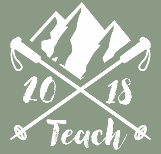 Teachers Move Mountains SCEC Spring 2018 Fundraiser shirt design - zoomed